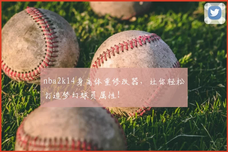 nba2k14身高体重修改器，让你轻松打造梦幻球员属性！